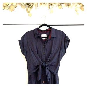 💥ANTHROPOLOGIE💥 tie front jumpsuit